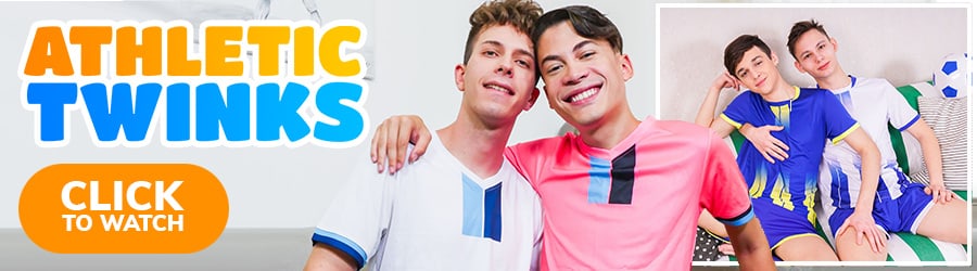 Athletic Twinks affiliate promotional creative